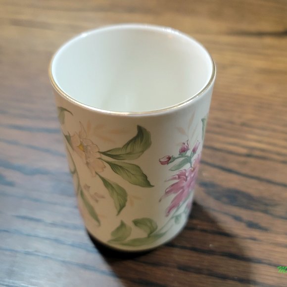 Prima Floral Otagiri Porcelain Small Bud Vase Japan Trinket Dish - Picture 3 of 4